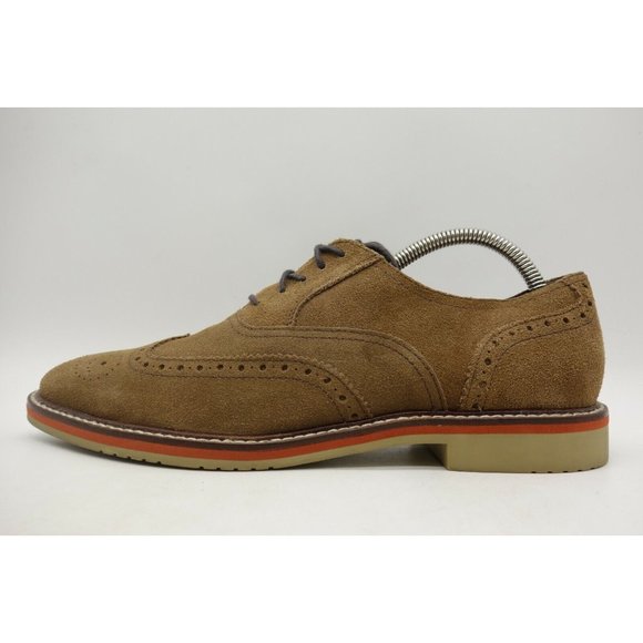 Banana Republic Brown Leather Casual Wingtip Oxfords Shoes Men\'s 8 M main image 7